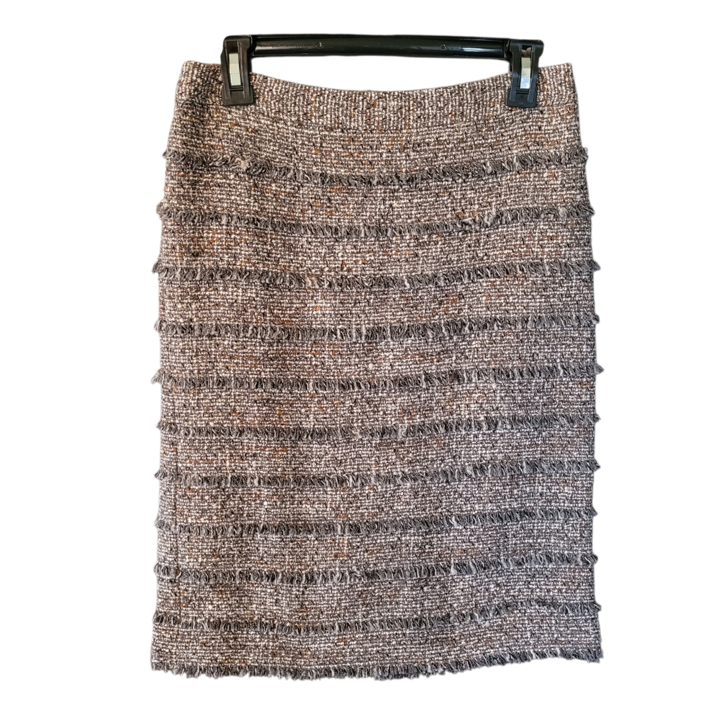 Classiques Entier Atelier wool blend tweed pencil skirt - 2.        F77